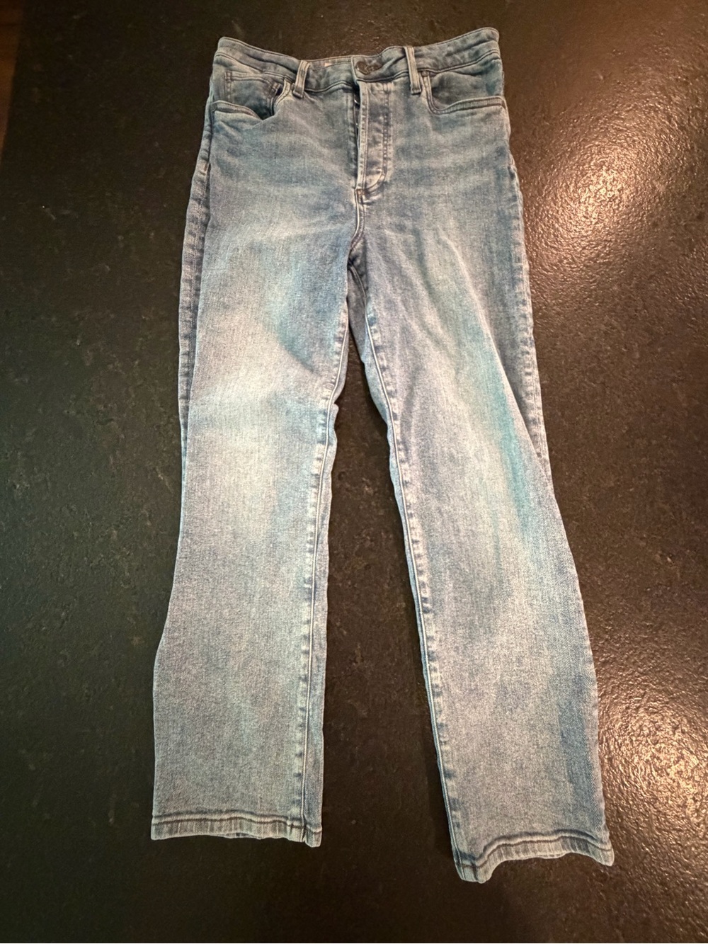 Kut from the Kloth Light Wash Ankle Cropped Jeans